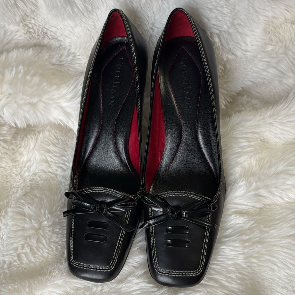 Black Cole Haan Dress Shoes (7AA) - Picture 8 of 13